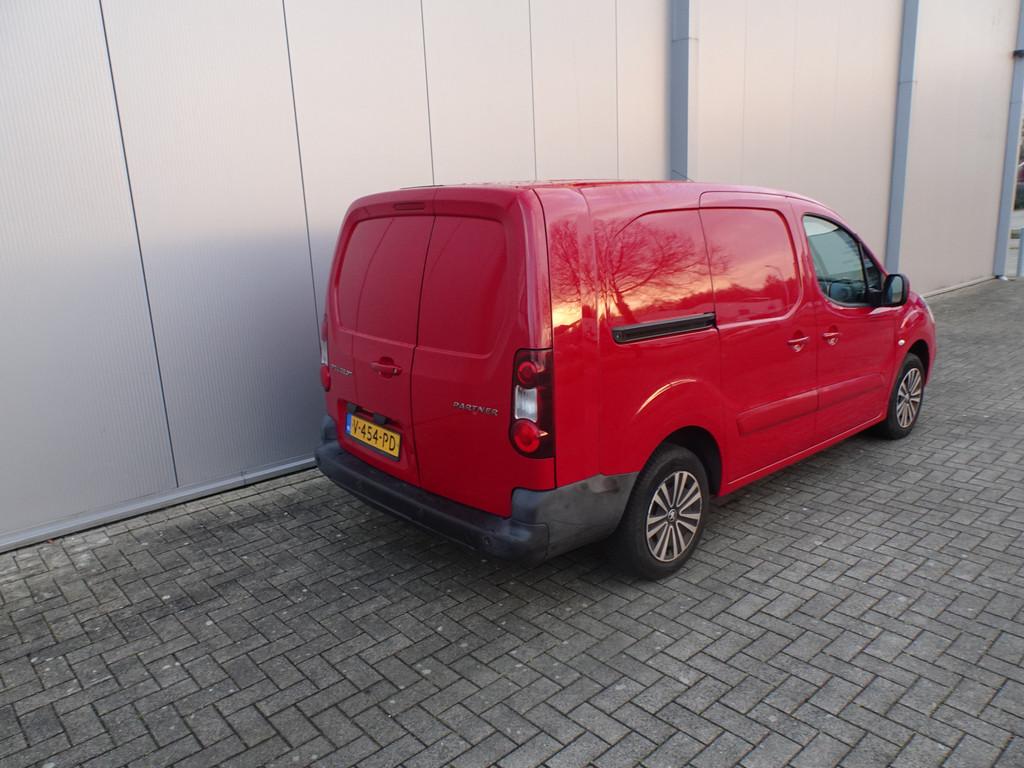 Peugeot Partner partner 1.6 bleu hdi lange uitvoering 3 zits, Auto's, Bestelauto's, Gebruikt, Euro 6, 4 cilinders, Grijs