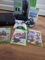Xbox 360 E met 4 games, 4 GB, 360 E, Ophalen of Verzenden, Met 1 controller
