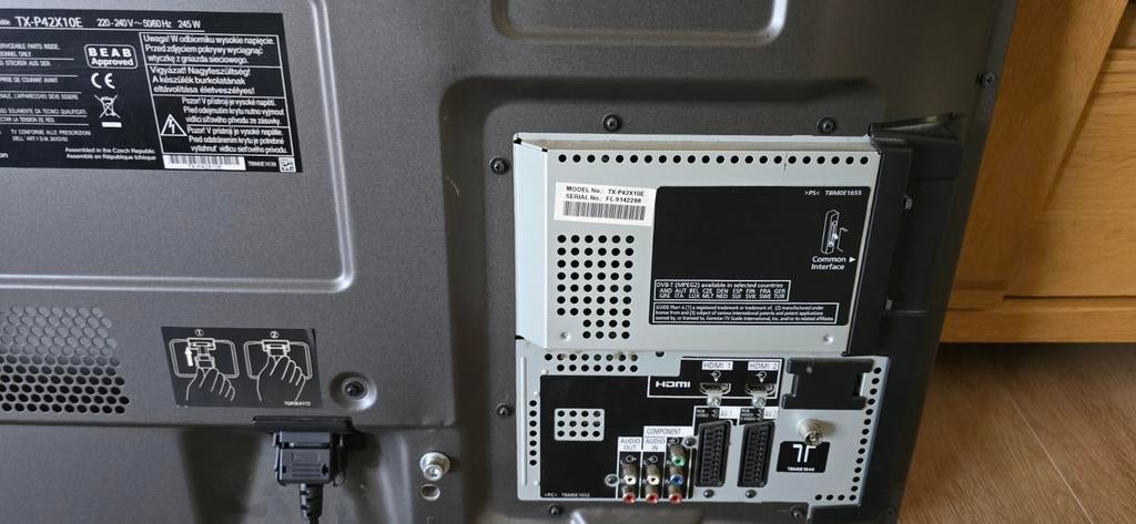 Panasonic 42 inch TV - geen smart, geen afstandsbediening, Gebruikt, Panasonic, Ophalen of Verzenden, Panasonic