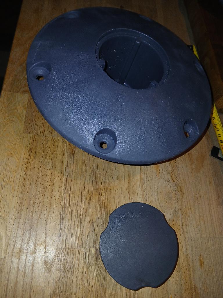 socket voor tafelpoot of stuurstoel, Watersport en Boten, Ophalen of Verzenden, Zo goed als nieuw, Interieur en Kussens