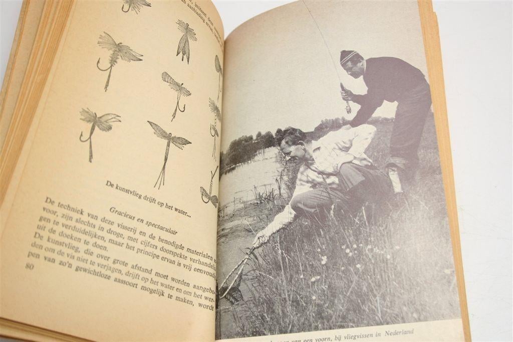 Vintage — Vastslaan & Strakhouden [Orig. 1903] Jan Schreiner, Boeken, Ophalen of Verzenden, Gelezen, Watersport en Hengelsport