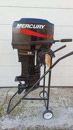 Mercury | 20 pk | 2 takt | Kortstaart | Handstart | Knuppel, 10 tot 30 pk, Gebruikt, Ophalen of Verzenden, Buitenboordmotor