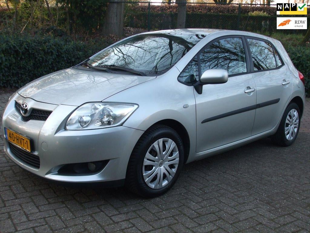 Toyota Auris 1.6-16V Sol clima en cruise control 5 drs NL au, Voorwielaandrijving, 450 kg, Gebruikt, 4 cilinders