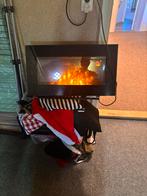 Elektrische sfeerhaard Livin’ flame Soham+ afstandsbediening, Huis en Inrichting, Haarden, Ophalen, Gebruikt, Vrijstaande haard