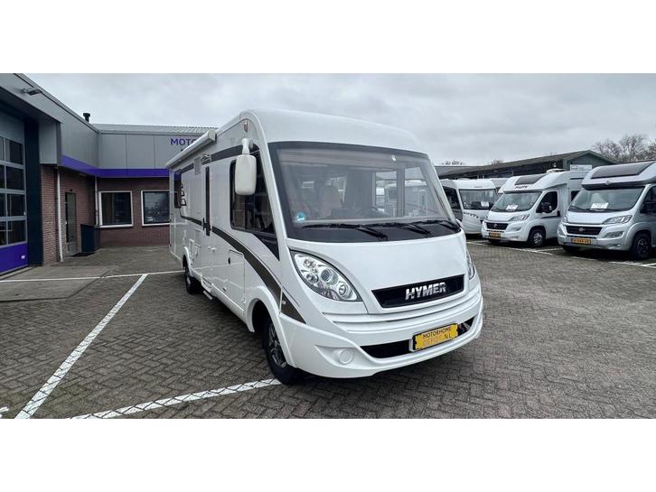 Hymer B698 AUT Euro6 150PK E&P LEVEL zeer compleet!, Caravans en Kamperen, Campers, Bedrijf, tot en met 4, Integraal, Hymer, Fiat