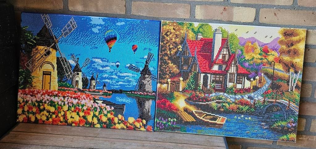 Lijsten met Diamond painting, Overige materialen, Minder dan 50 cm, Nieuw, Ophalen of Verzenden