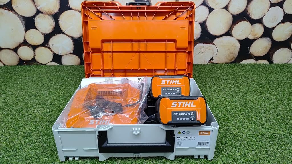 Stihl Power Box Extreme - 2x AP 500 S Accu & AL 301 Lader, Ophalen of Verzenden, Nieuw, Overige soorten, Stihl