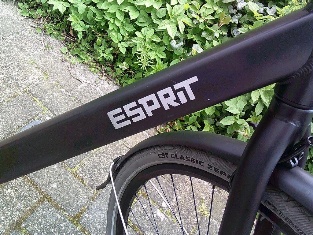 ZEER MOOIE GAZELLE ESPRIT 3V MATT ZWART FRAME HOOGTE 54 CM., Versnellingen, Zo goed als nieuw, Gazelle, Ophalen