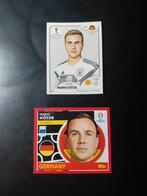 Mario gotze 2x (wk 2018/ek 2024 swiss edition) panini/topps, Ophalen of Verzenden, Nieuw, Buitenlandse clubs, Poster, Plaatje of Sticker