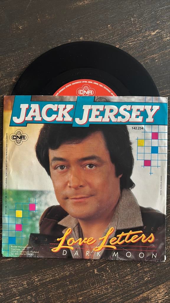 Jack Jersey / Love letters, Ophalen of Verzenden, Zo goed als nieuw, Pop