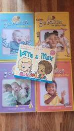 4 DVD's Lotte & Max Kindergebaren + CD Kinderliedjes, Alle leeftijden, Ophalen of Verzenden, Zo goed als nieuw