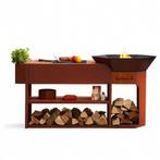 Barbecook Nestor Island-Cortenstaal-190x55x100-ook verzenden, Ophalen, Houtskool, ., Nieuw