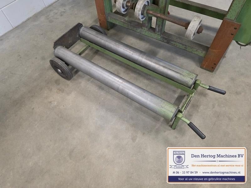 Decoiler knipschaar ELBA kniplijn decoil plaatwerk van rol, Ophalen, Gebruikt