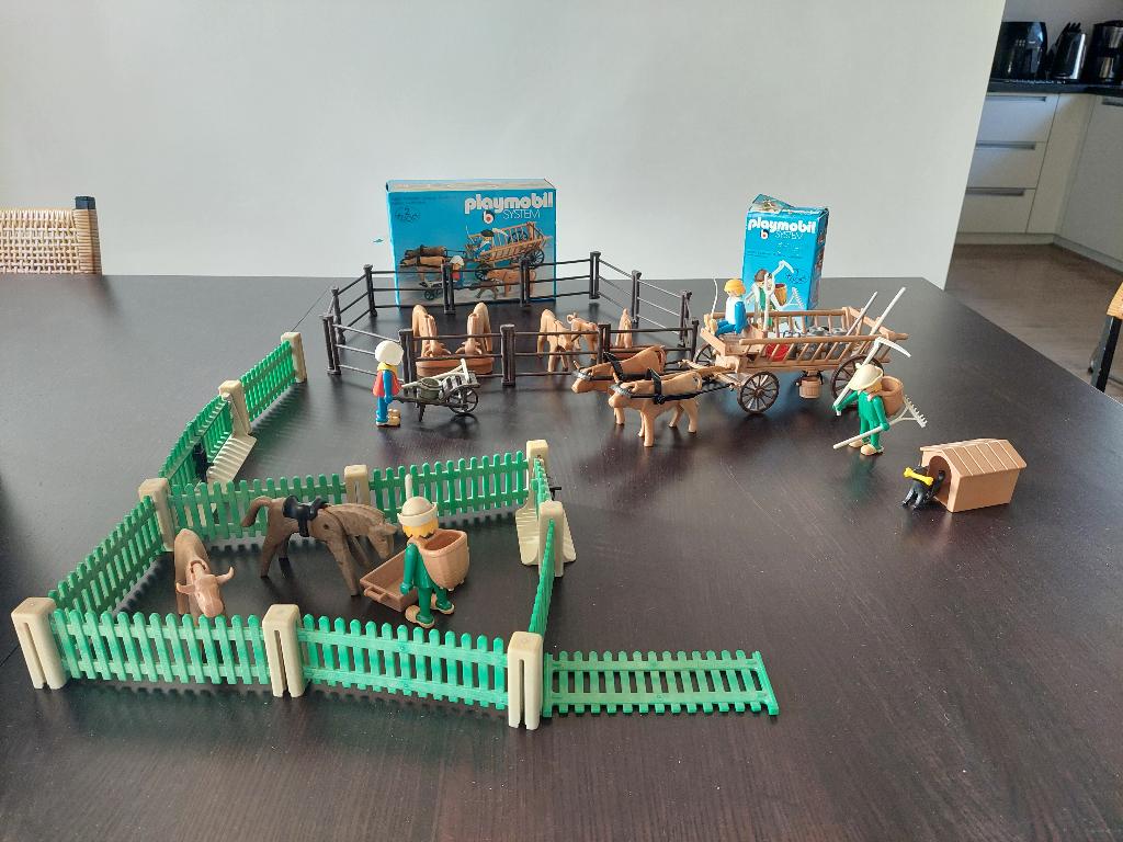 playmobil boerenlandleven, Ophalen of Verzenden, Gebruikt, Complete set