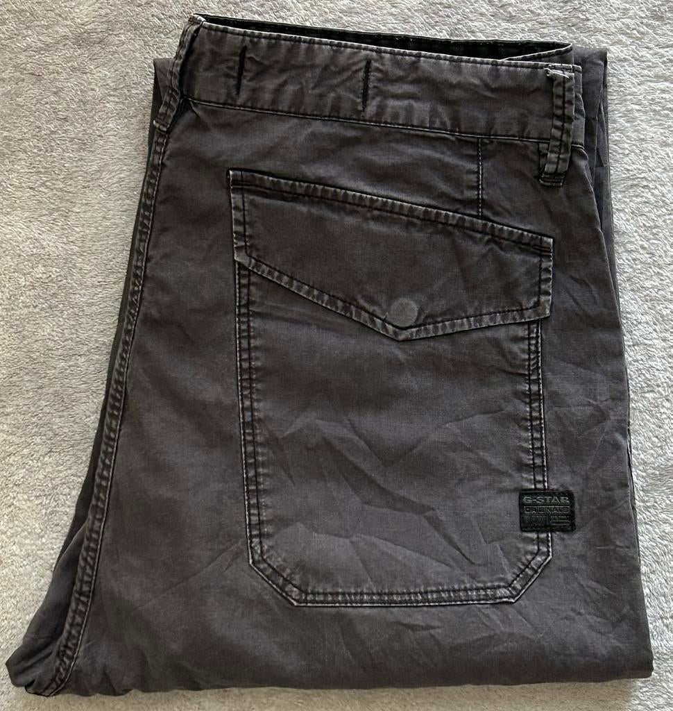 G-Star RAW Cargo Broek Grijs W31 Heren, Kleding | Heren, Verzenden, Zo goed als nieuw, Grijs, W32 (confectie 46) of kleiner