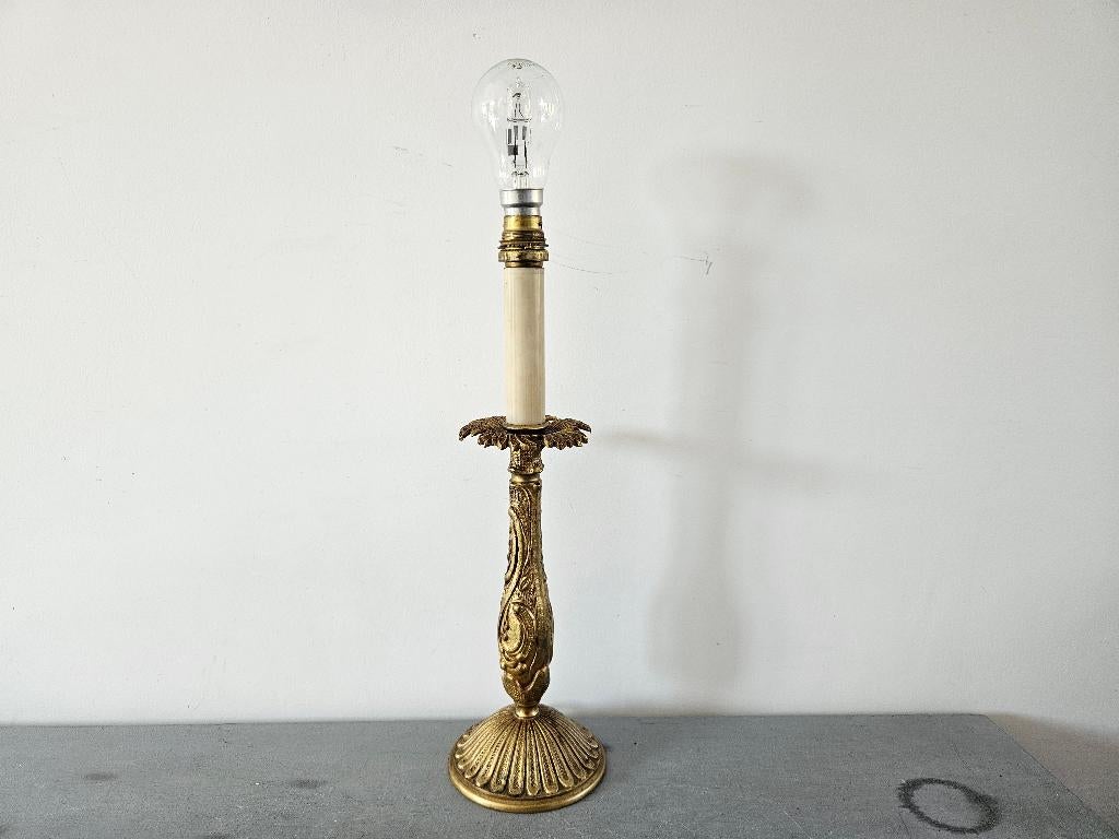 Messing lampenvoet, Ophalen of Verzenden, Minder dan 50 cm