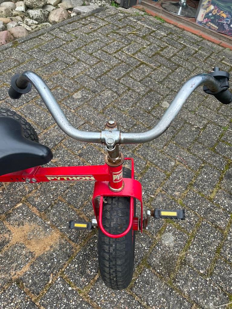 Driewieler met kar Python, Ophalen, Gebruikt