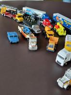 Selectie speelgoed vrachtwagens, opleggers, dieplader, Ophalen of Verzenden, Gebruikt