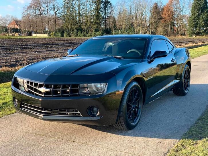 Chevrolet 2010 Zwart, Auto's, Chevrolet, Particulier, Camaro, Benzine, Coupé, Handgeschakeld, Geïmporteerd, Zwart, Zwart, Stof