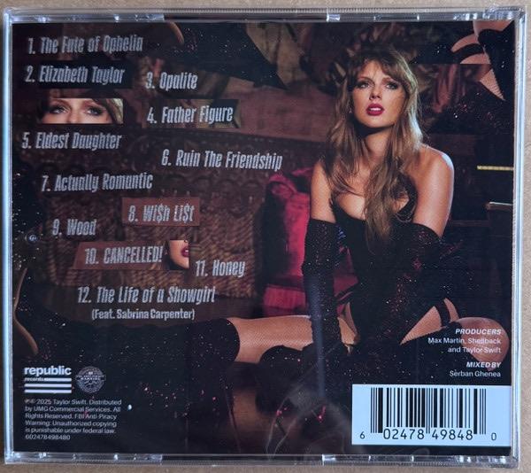 Taylor Swift:Life of a Showgirl:Beautiful Edition(CD&Poster), Verzenden, 2020 tot heden, Zo goed als nieuw, Boxset