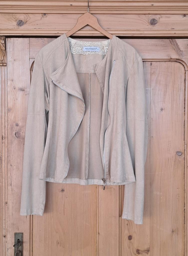 Rinascimento jasje, mt L, beige, Kleding | Dames, Beige, Ophalen of Verzenden, Zo goed als nieuw, Rinascimento