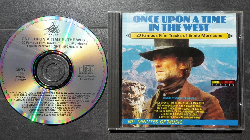 CD - Once Upon a Time in the West - Famous Film Tracks, Ophalen of Verzenden, Zo goed als nieuw