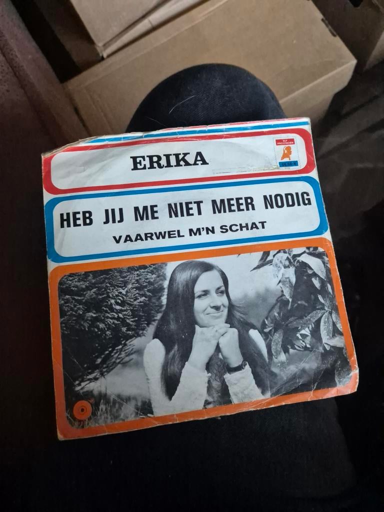 Erika - Heb Jij Me Niet Meer Nodig / Vaarwel M'n Schat, Cd's en Dvd's, Vinyl Singles, Ophalen of Verzenden