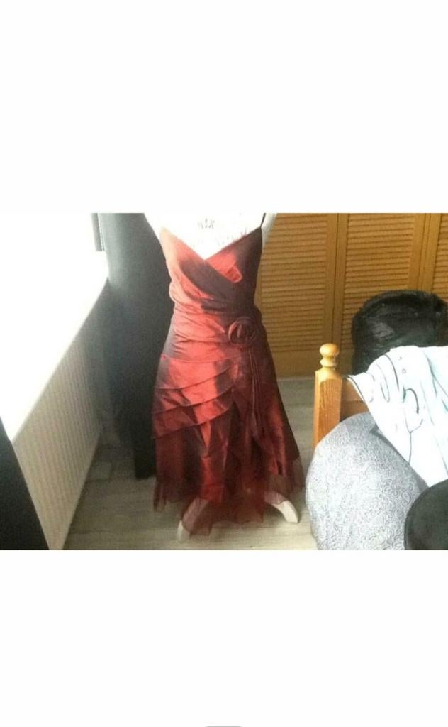 Nieuw😊cocktailjurk met sjaal en bolero maat 36-38, Nieuw, Cocktailjurk, Ophalen of Verzenden, Maat 36 (S)