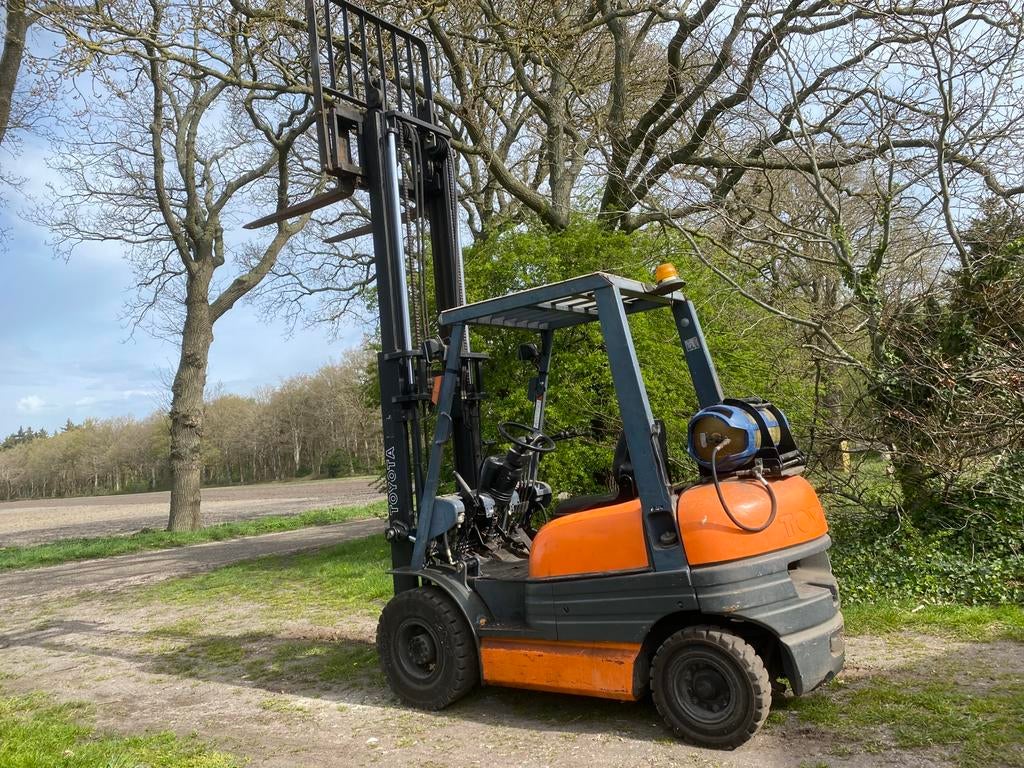 Toyota heftruck lpg 2,5 ton, Almiverhuur@live.nl, Japan, 1000 tot 2000 kg, Ophalen