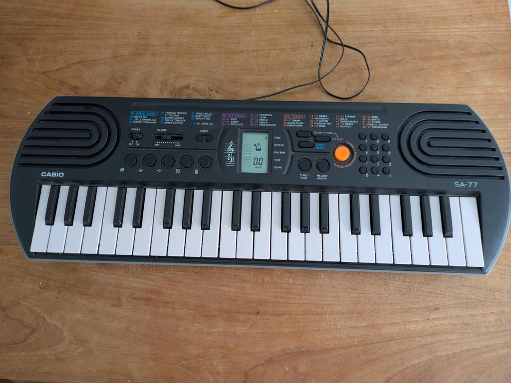 Casio SA-77 Keyboard - Ideaal voor beginners, Ophalen of Verzenden, Gebruikt, Overige aantallen, Casio