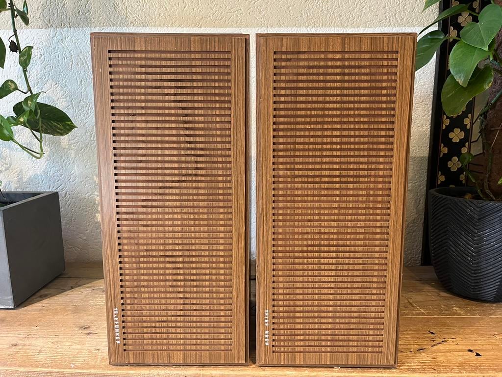 Telefunken RB-70 luidsprekers., Ophalen, Gebruikt, Front, Rear of Stereo speakers, Overige merken