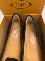 Tod’s pumps maat 38 1/2, Ophalen of Verzenden, Zo goed als nieuw, Bruin, Instappers