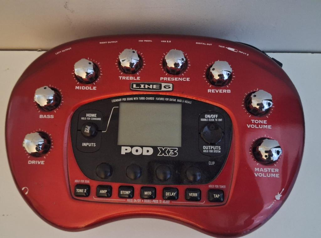 Line6 POD X3, Ophalen, Gebruikt