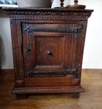 Antiek houten broodkastje, eendeurs, 1 deur, spinde, kastje, Ophalen