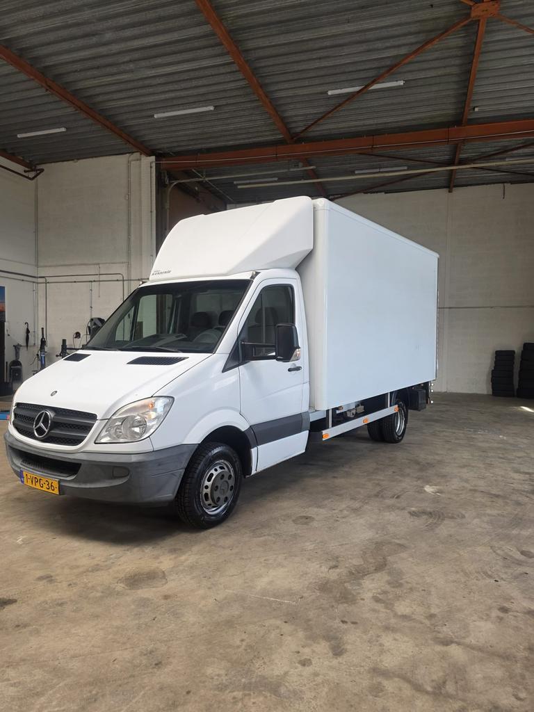 Sprinter Bakwagen Met Laadklep., Auto's, Euro 5, Zwart, 4 cilinders, Bedrijf
