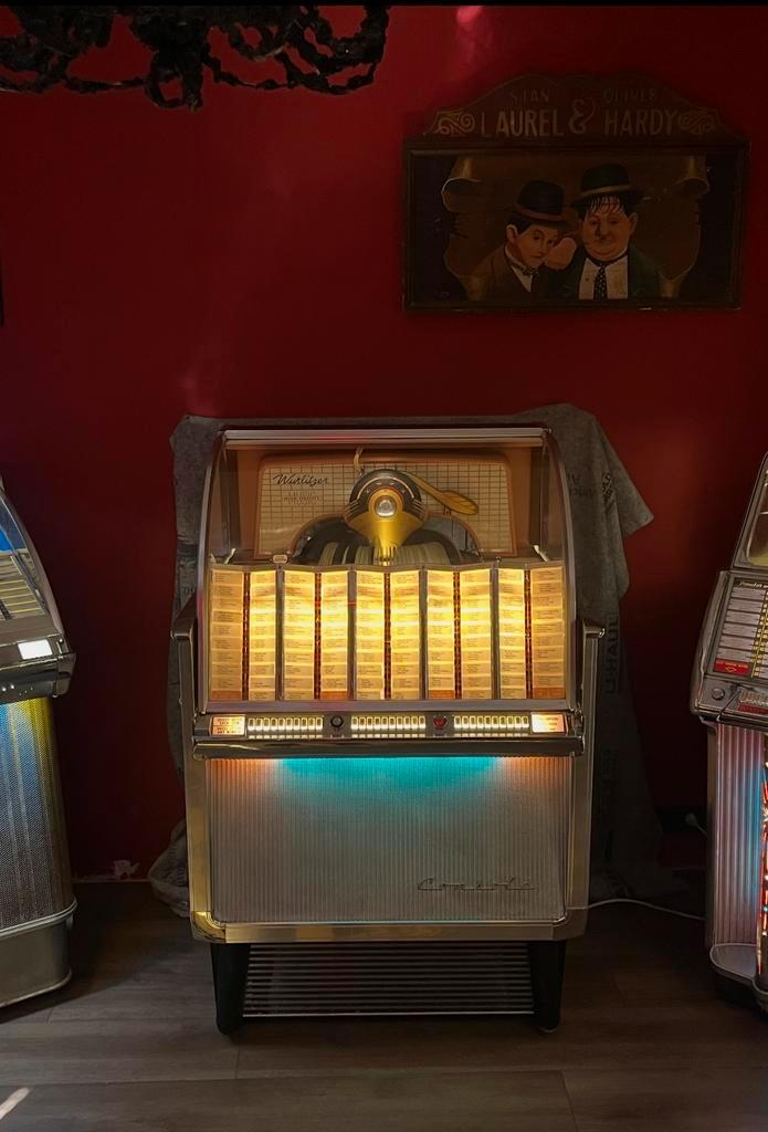 Wurlitzer 2200 , 1958.  200 select., Verzamelen, Automaten | Jukeboxen, Wurlitzer, Ophalen of Verzenden