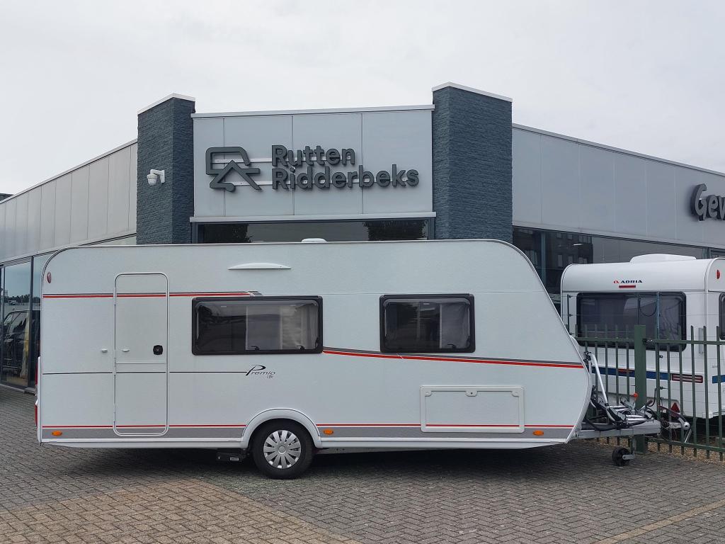 Bürstner Premio Life 480 TS, Caravans en Kamperen, Standaardzit, Bedrijf, Tot en met 3, 5 tot 6 meter