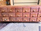 Apothekerskast, Gebruikt, 5 laden of meer, Ophalen of Verzenden, Minder dan 100 cm