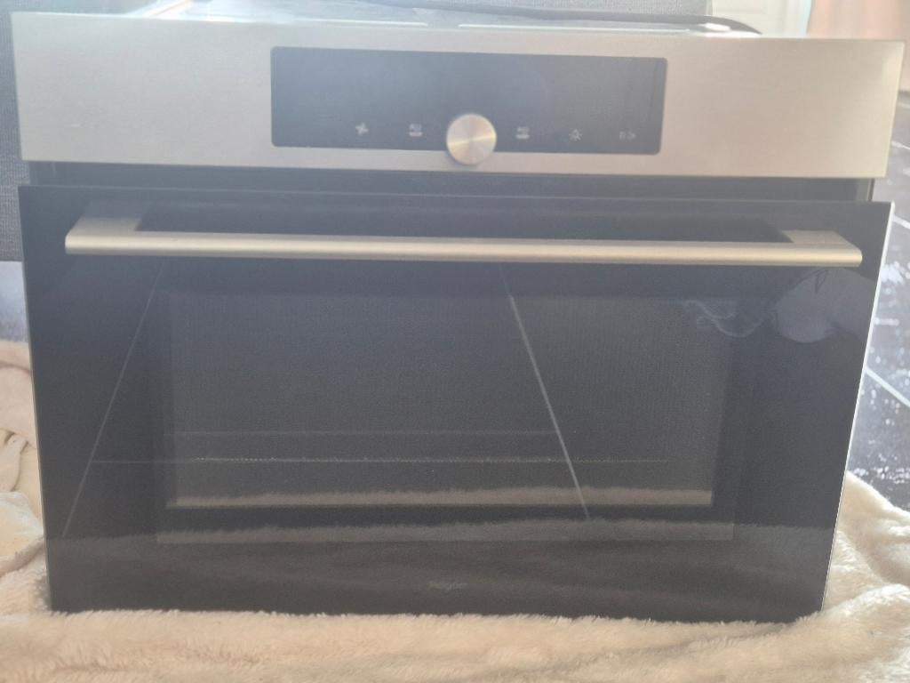 Combi oven magnetron, Zo goed als nieuw, Oven met grill, Inbouw, 45 tot 60 cm