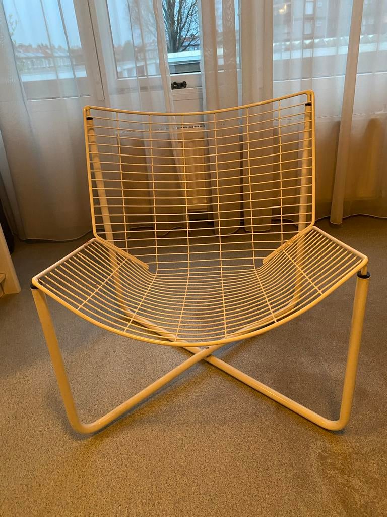 Draadstoel Ikea Niels Gammelgaard design, Ophalen, Gebruikt, Wit, Metaal