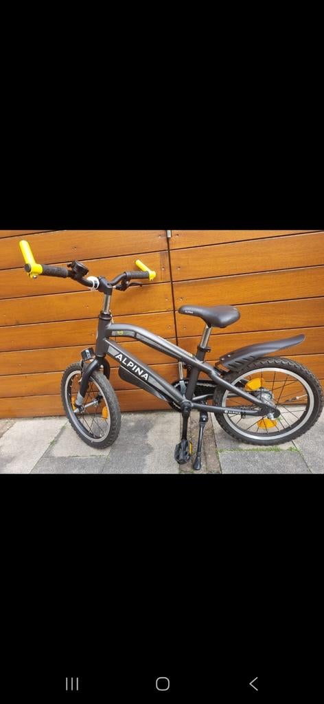 Jongens fiets 16inch, Ophalen, Zo goed als nieuw, Staal, 16 tot 20 inch
