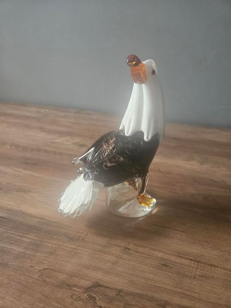 Glazen adelaar, geblazen glas, nieuwstaat, Antiek en Kunst, Ophalen of Verzenden
