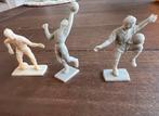Set van 3 vintage plastic voetballers, Ophalen of Verzenden, Zo goed als nieuw