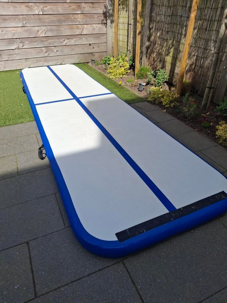 Airtrack 3 meter, Sport en Fitness, Turnen, Ophalen, Zo goed als nieuw, Materiaal