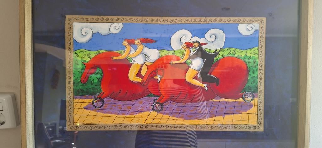 Jaques Tange, Antiek en Kunst, Ophalen of Verzenden