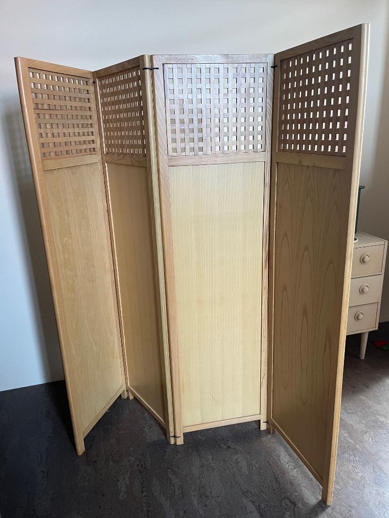 laag kamerscherm, Ophalen