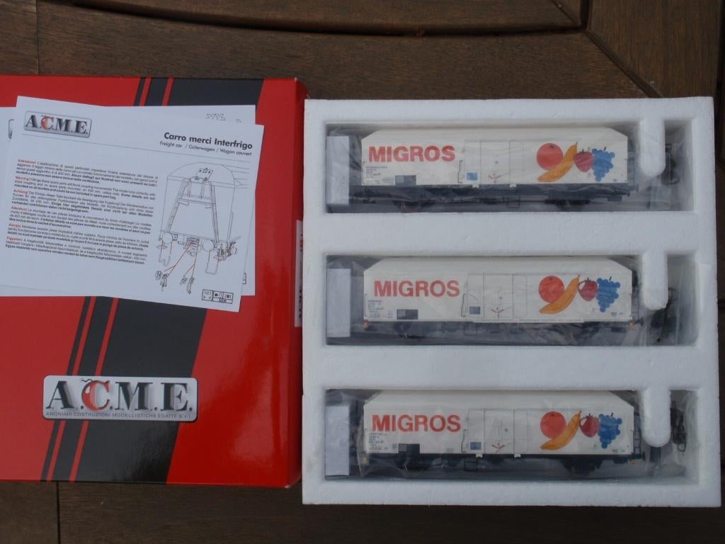 ACME FS Ibbehs koelwagons van MIGROS, Overige merken, Gelijkstroom, Ophalen of Verzenden, Nieuw