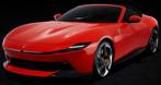 Ferrari Amalfi Spider Rood 1:18 P18281C BBR PRE-ORDER, Ophalen of Verzenden, Nieuw, Auto, Overige merken
