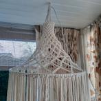 grote macrame hanglamp als nieuw, Ophalen of Verzenden, Zo goed als nieuw, 75 cm of meer