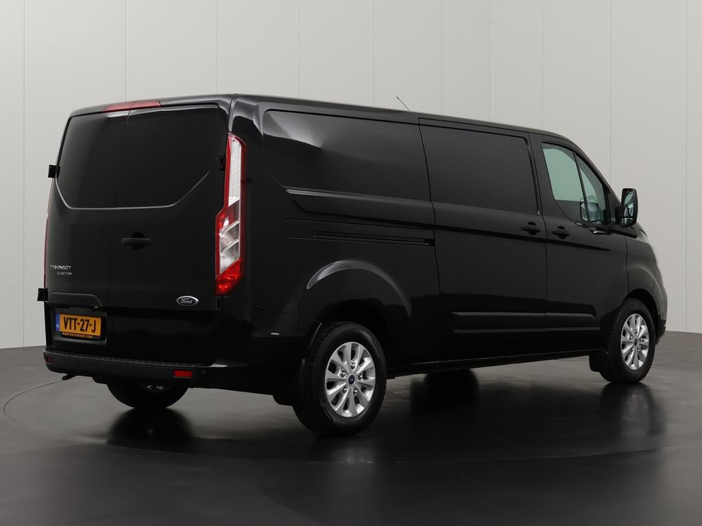 Ford Transit Custom 2.0TDCI 130PK Lang Automaat Limited | Mu, Auto's, Bestelauto's, Stof, 4 cilinders, Origineel Nederlands, Diesel